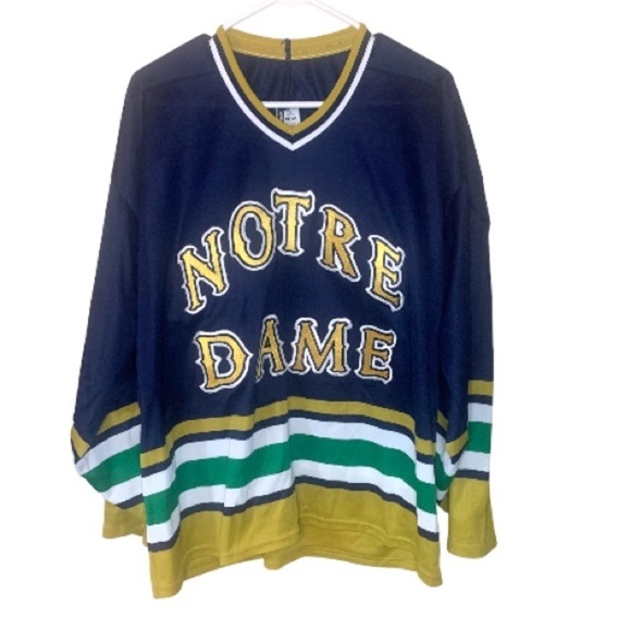 Bauer Other - VINTAGE Notre Dame hockey jersey men’s L/XL